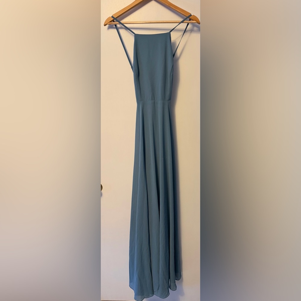 Lulus Cross Back Maxi Dress - Picture 2 of 5